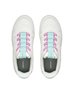 Geox Respira pantofi sport fete FASTin (slip-on)  28-37 White/Dark Pink
