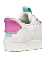 Geox Respira pantofi sport fete FASTin (slip-on)  28-37 White/Dark Pink
