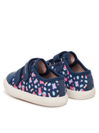 Geox Respira tenisi fete Gisli 22-27 Avio/Multicolor cu floricele