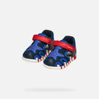 Geox sandale baieti 18-25 Iupidoo Navy/Royal cu stea