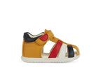 Geox sandale baieti 18-26 Macchia Ochre Yellow/Multicolor