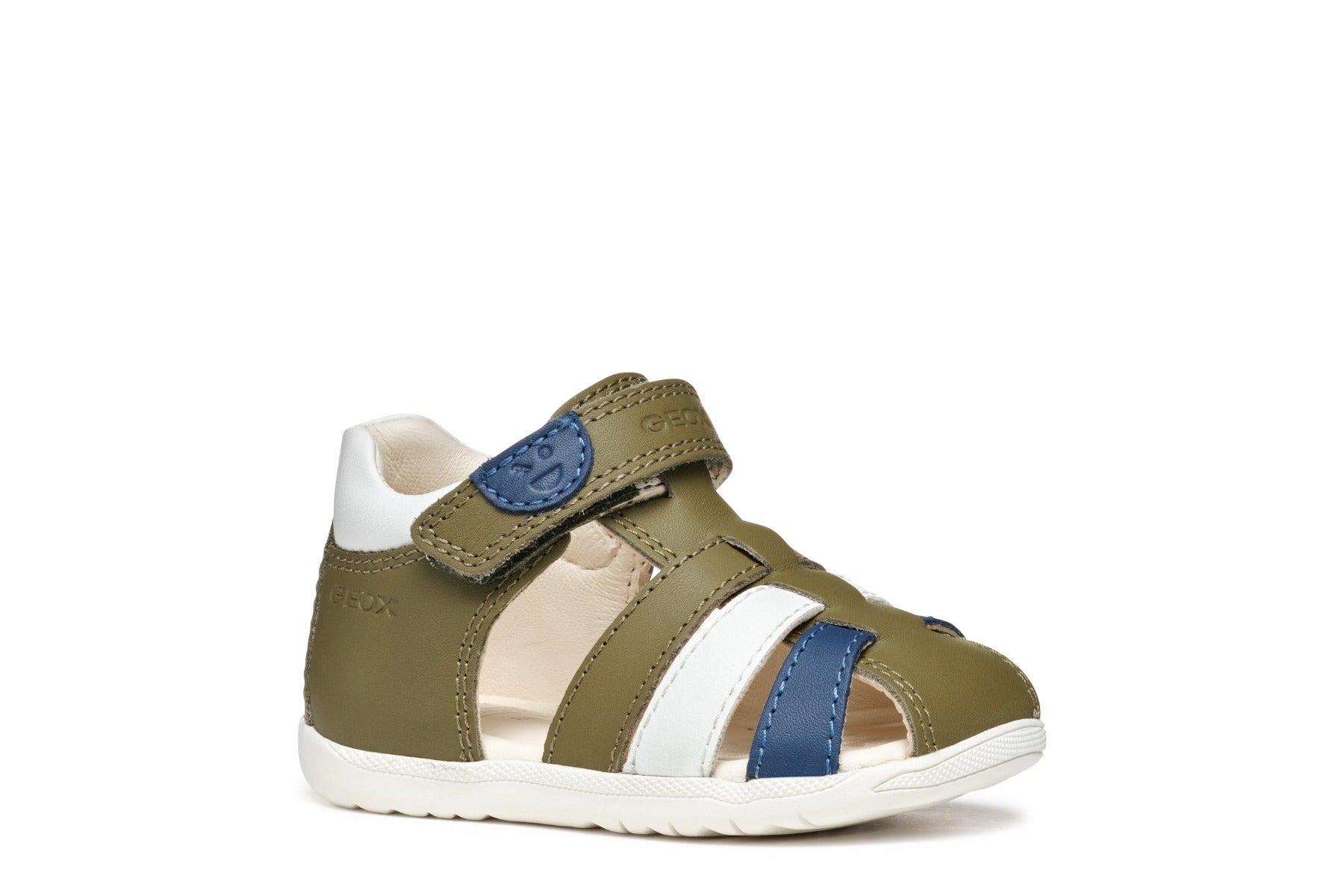 Geox sandale baieti 18-26 Macchia Pistachio/White Imagine secundară a produsului