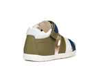 Geox sandale baieti 18-26 Macchia Pistachio/White