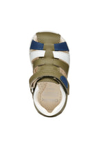 Geox sandale baieti 18-26 Macchia Pistachio/White