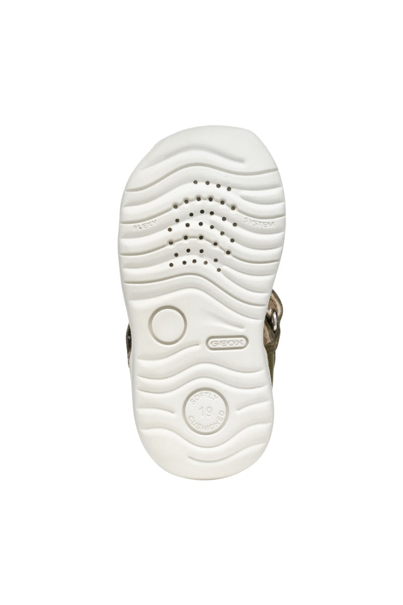 Geox sandale baieti 18-26 Macchia Pistachio/White