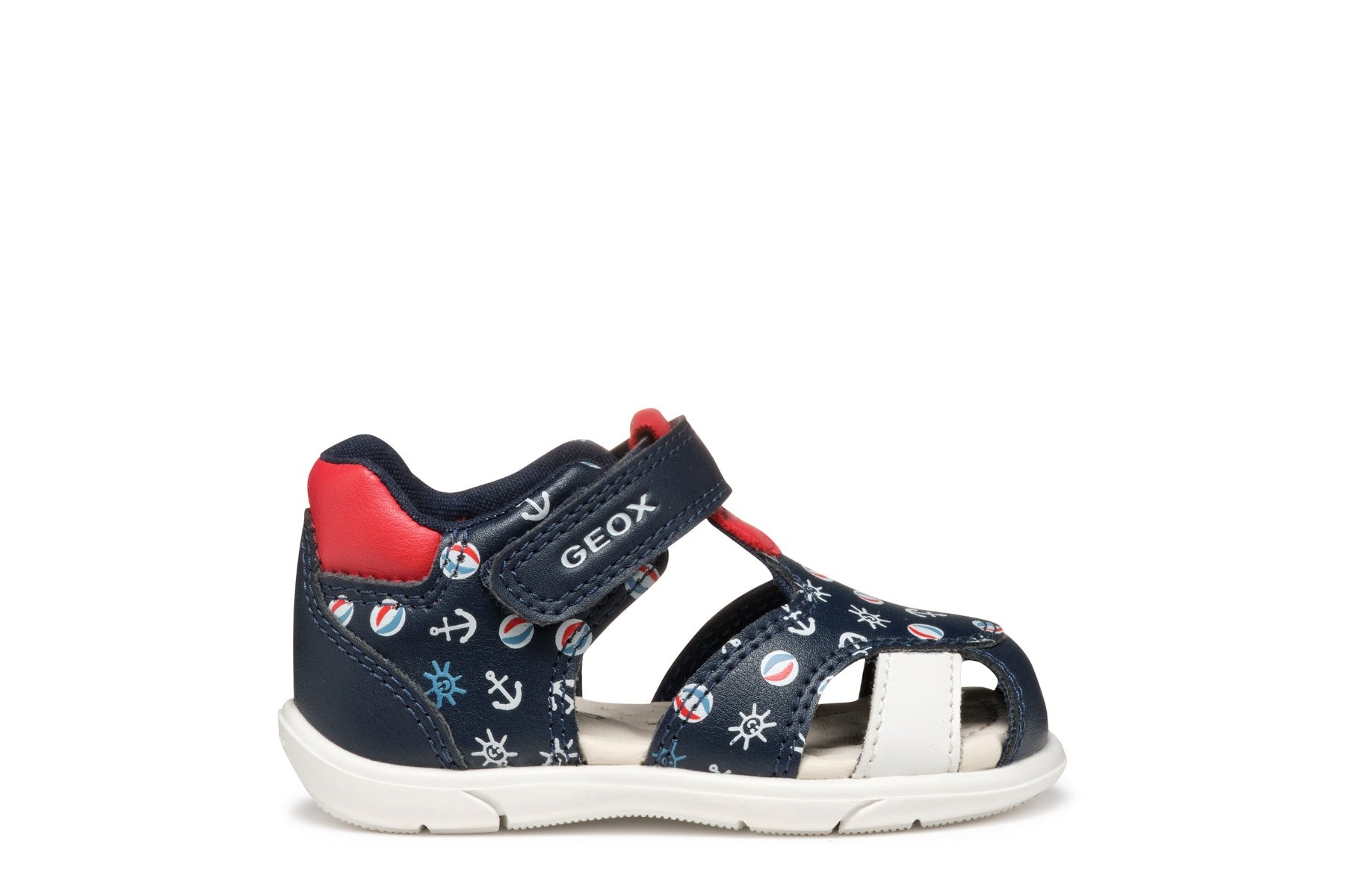 Geox sandale baieti 18-26 Zapito Navy/Red Imagine secundară a produsului