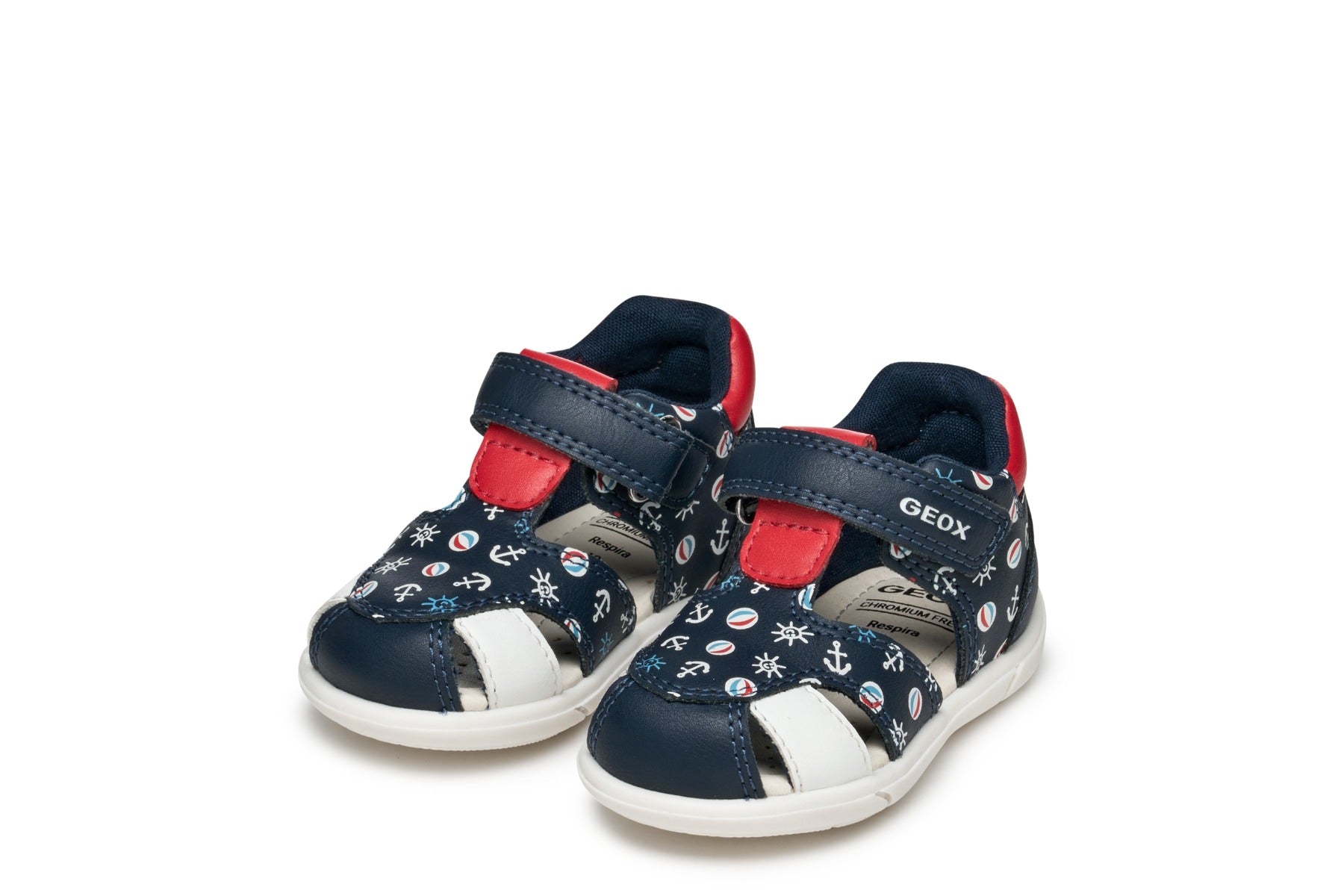 Geox sandale baieti 18-26 Zapito Navy/Red Imagine principală a produsului
