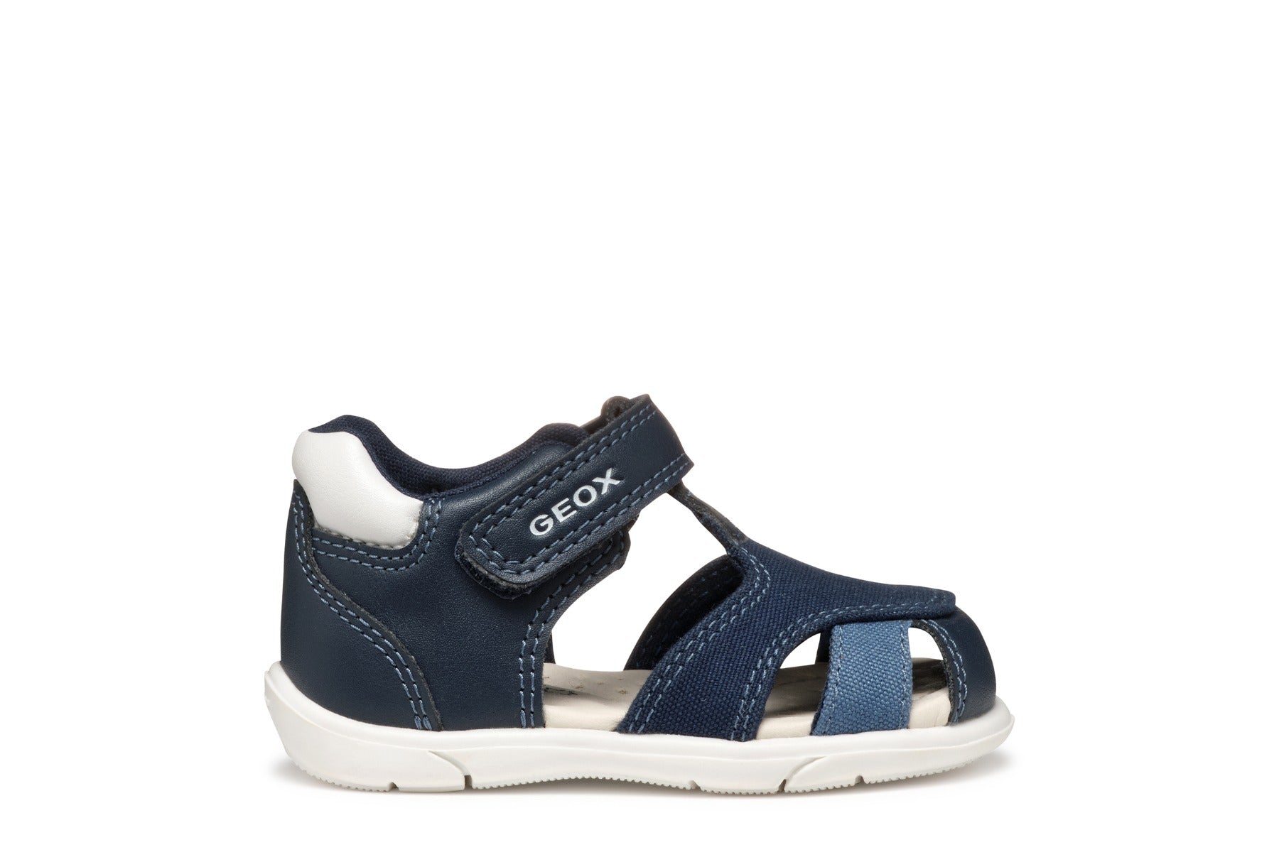 Geox sandale baieti 18-26 Zapito Navy/White Imagine secundară a produsului
