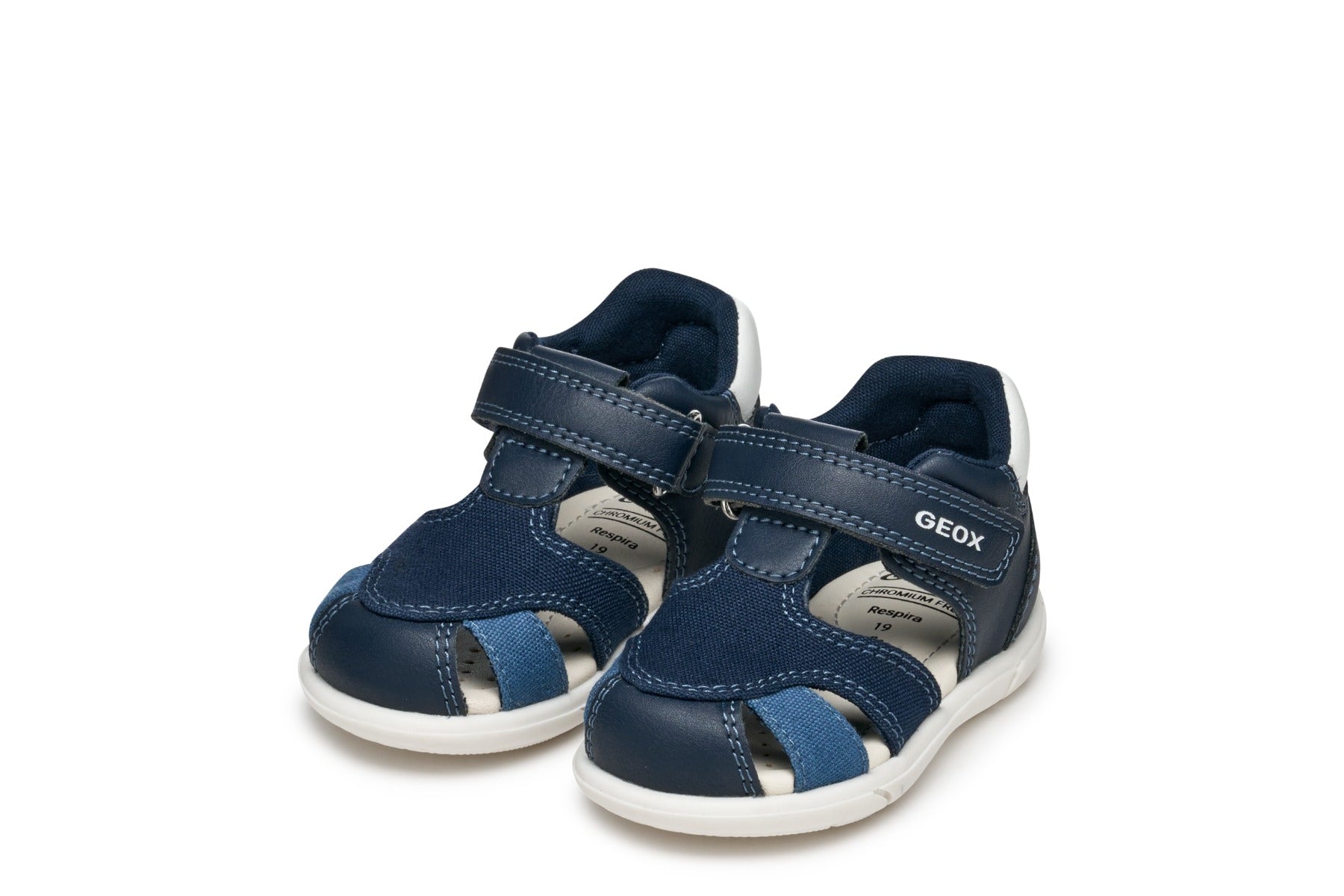 Geox sandale baieti 18-26 Zapito Navy/White Imagine principală a produsului