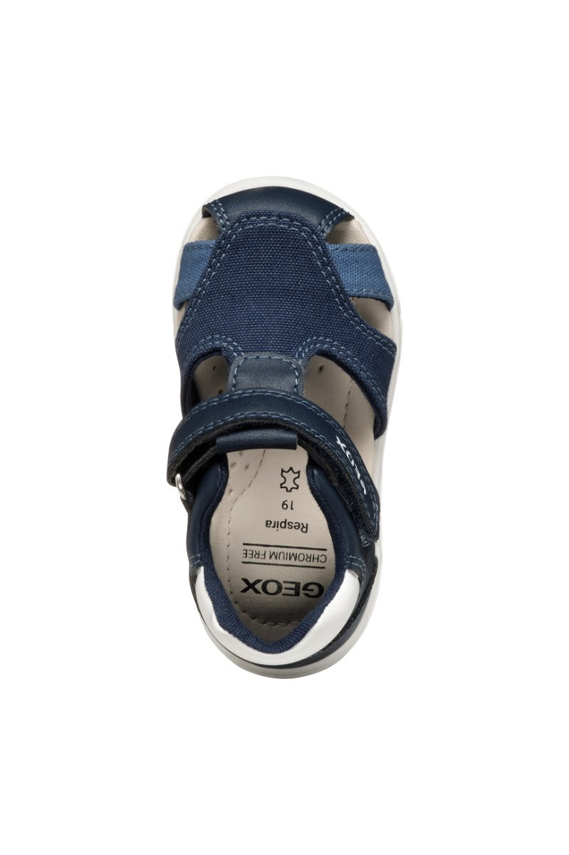 Geox sandale baieti 18-26 Zapito Navy/White