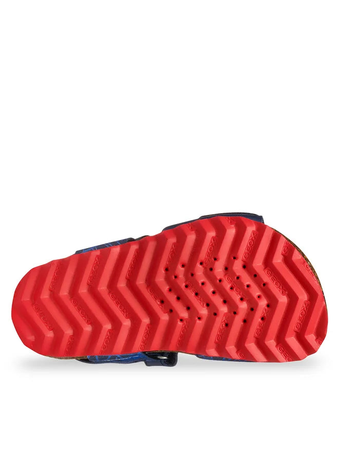 Geox sandale baieti 24-27 Chalki Navy/Red Spiderman