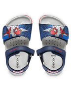 Geox sandale baieti 24-27 Chalki Navy/Red Spiderman