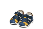 Geox sandale baieti 24-27 Delhi Dark Navy/Dark Yellow
