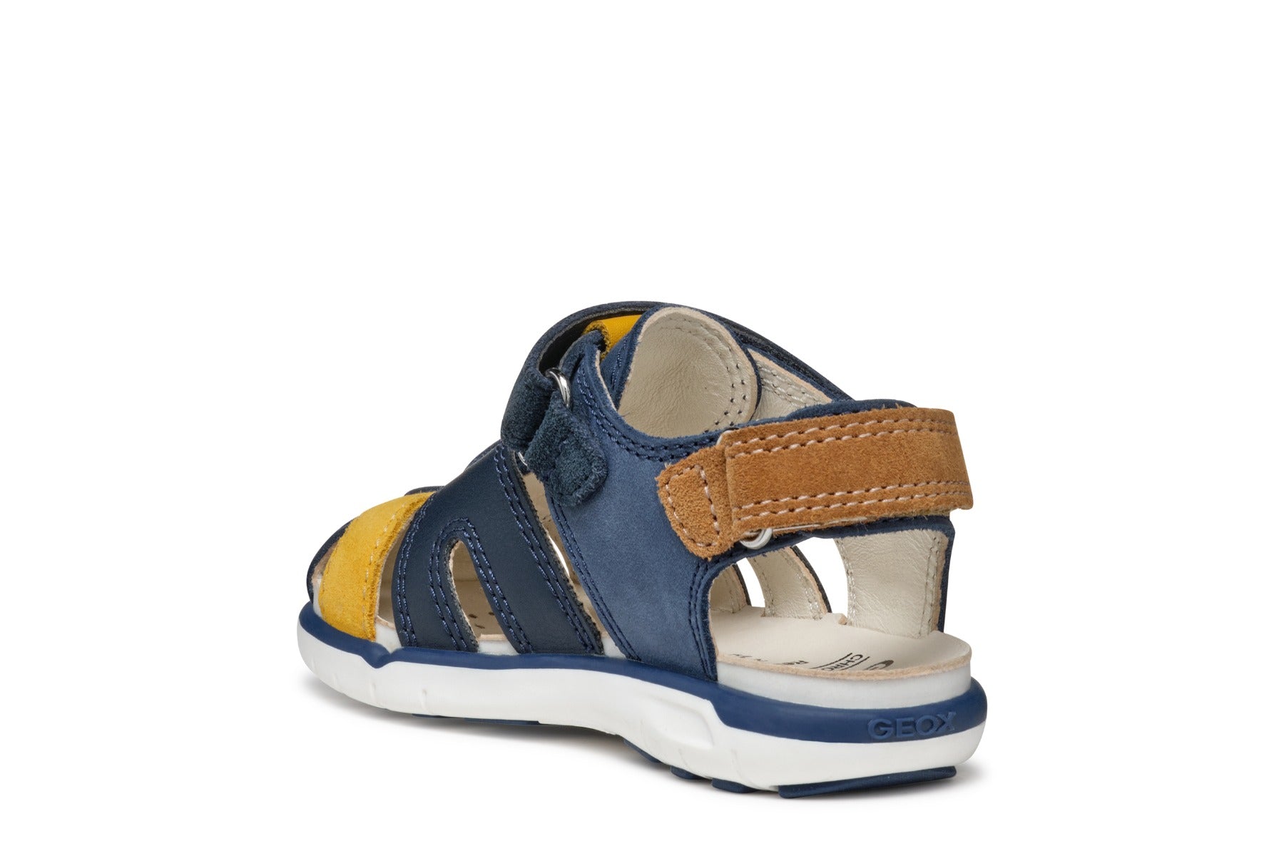 Geox sandale baieti 24-27 Delhi Dark Navy/Dark Yellow