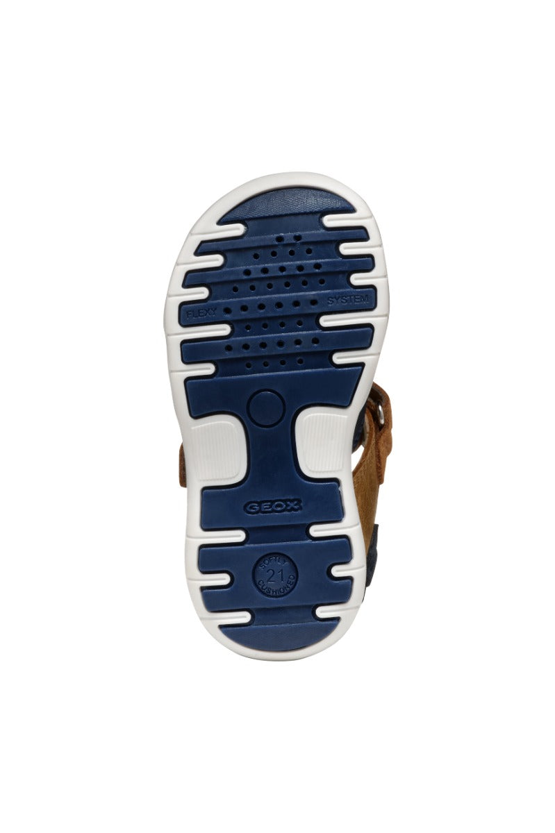 Geox sandale baieti 24-27 Delhi Whisky/Red