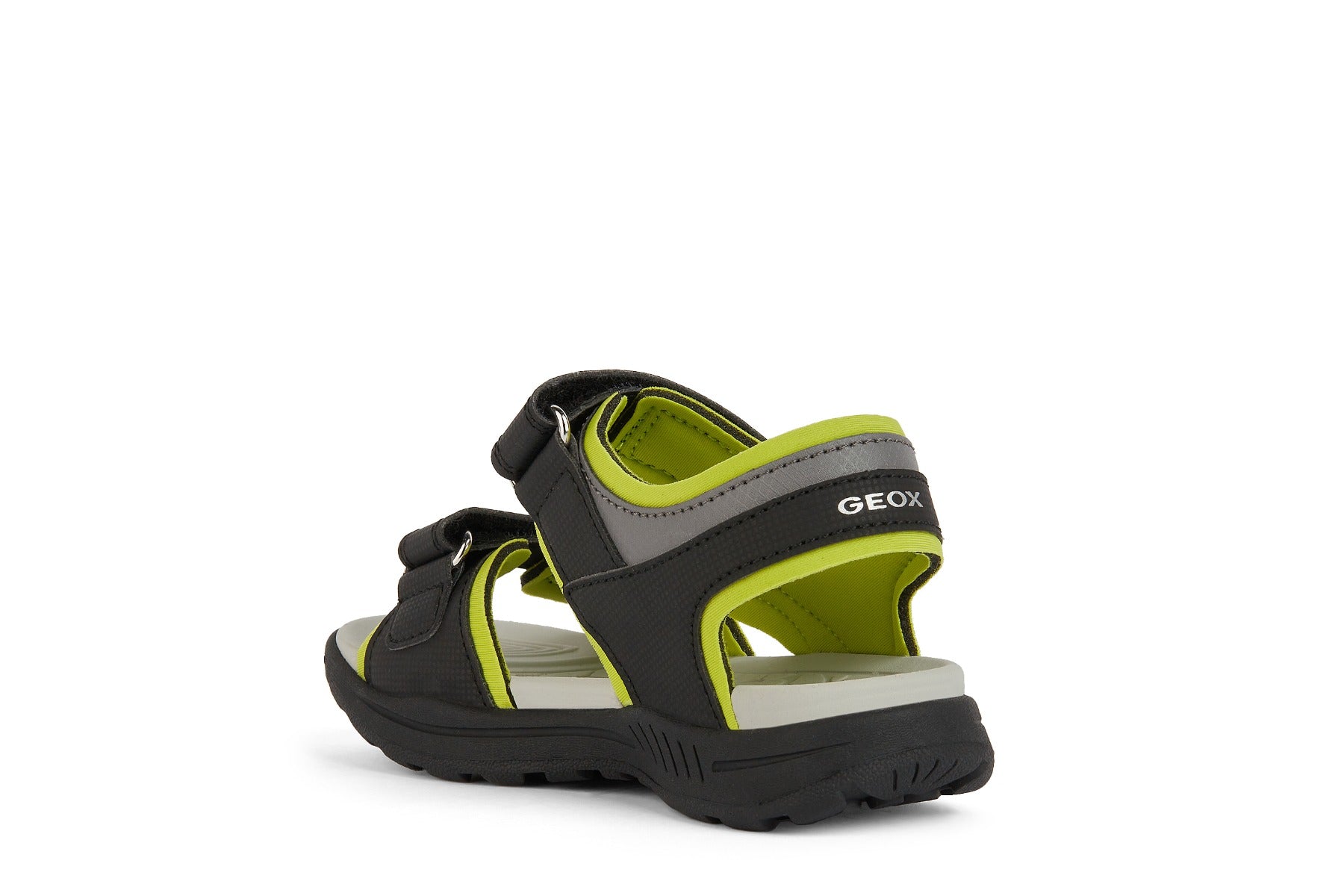 Geox sandale baieti 30-35 Vaniett Black/Lime