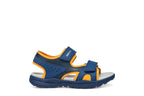 Geox sandale baieti 28-33 Vaniett Navy/Orange