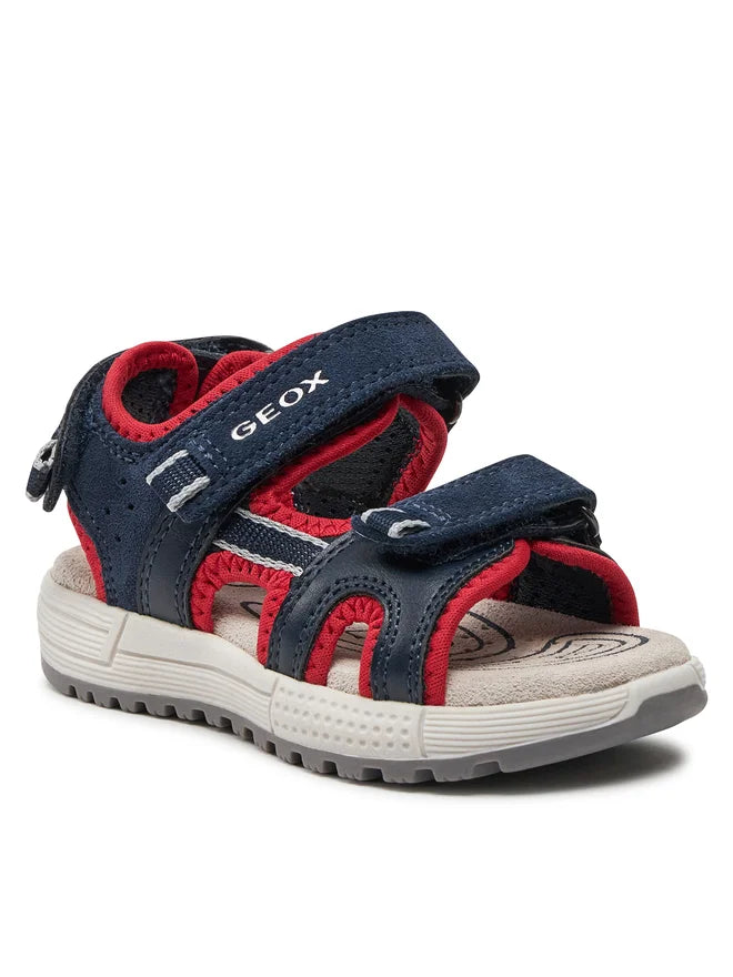 Geox sandale baieti Alben 28-35 Navy/Red Imagine principală a produsului