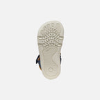 Geox sandale baieti Barefoot Steppieup Baby 20-27 Navy/Ochreyellow