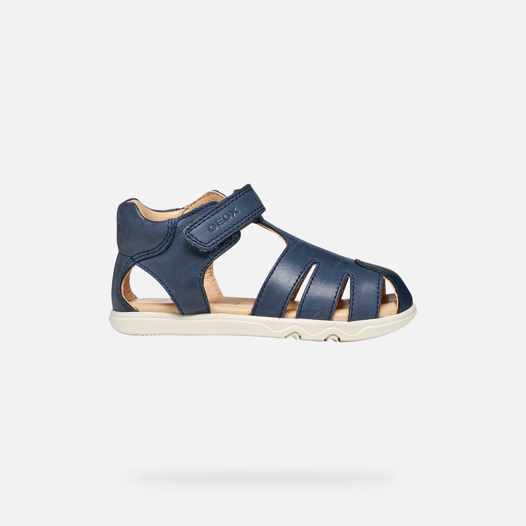 Geox sandale baieti Barefoot Steppieup Baby 20-27 Navy