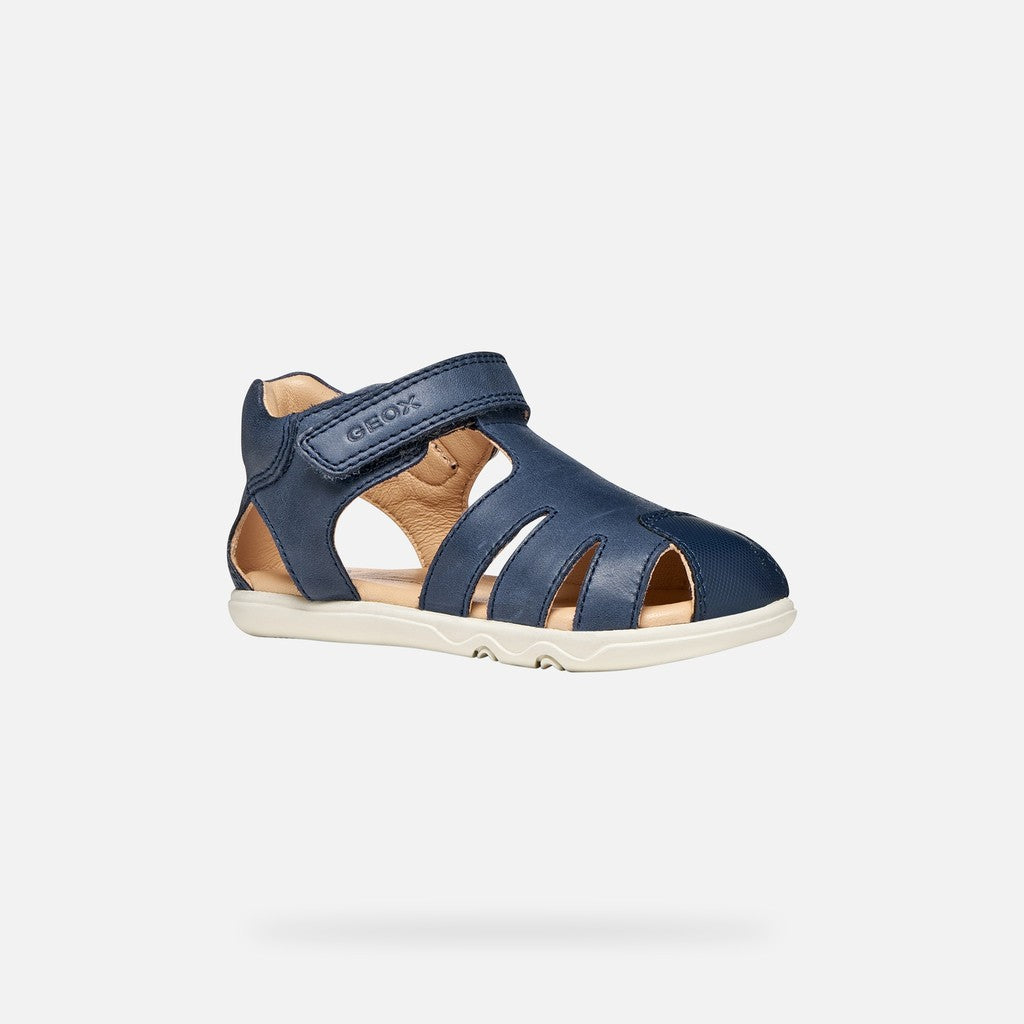 Geox sandale baieti Barefoot Steppieup Baby 20-27 Navy Imagine principală a produsului