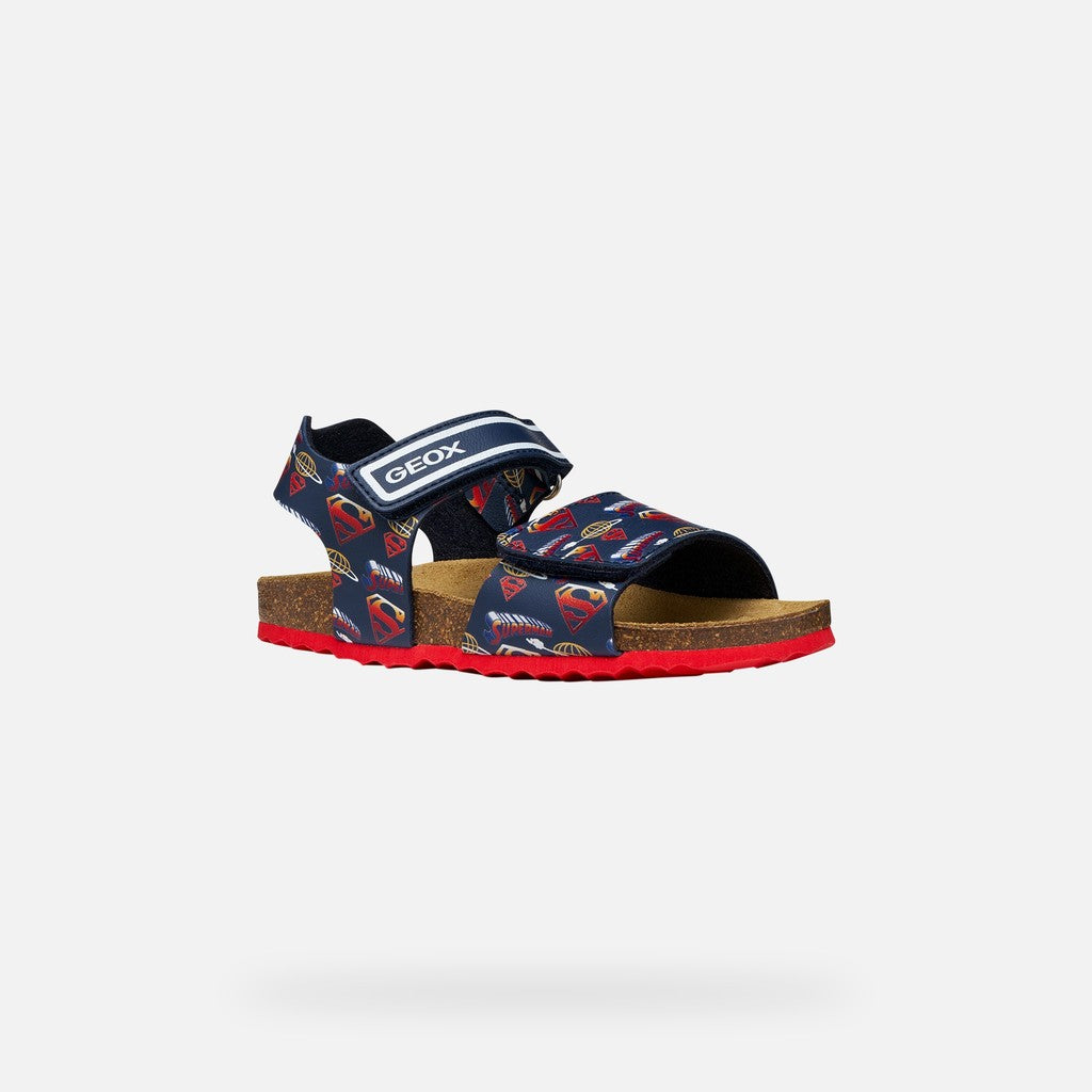 Geox sandale baieti Ghita 26-34 Superman Navy/Red Imagine principală a produsului
