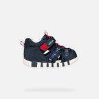 Geox sandale baieti Iupidoo Baby 18-26 Navy/Red