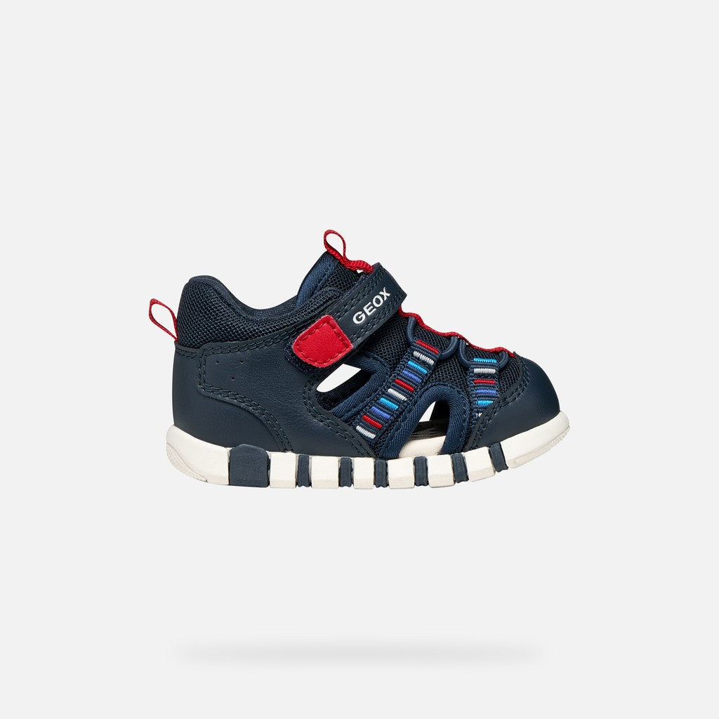 Geox sandale baieti Iupidoo Baby 18-26 Navy/Red