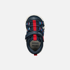 Geox sandale baieti Iupidoo Baby 18-26 Navy/Red
