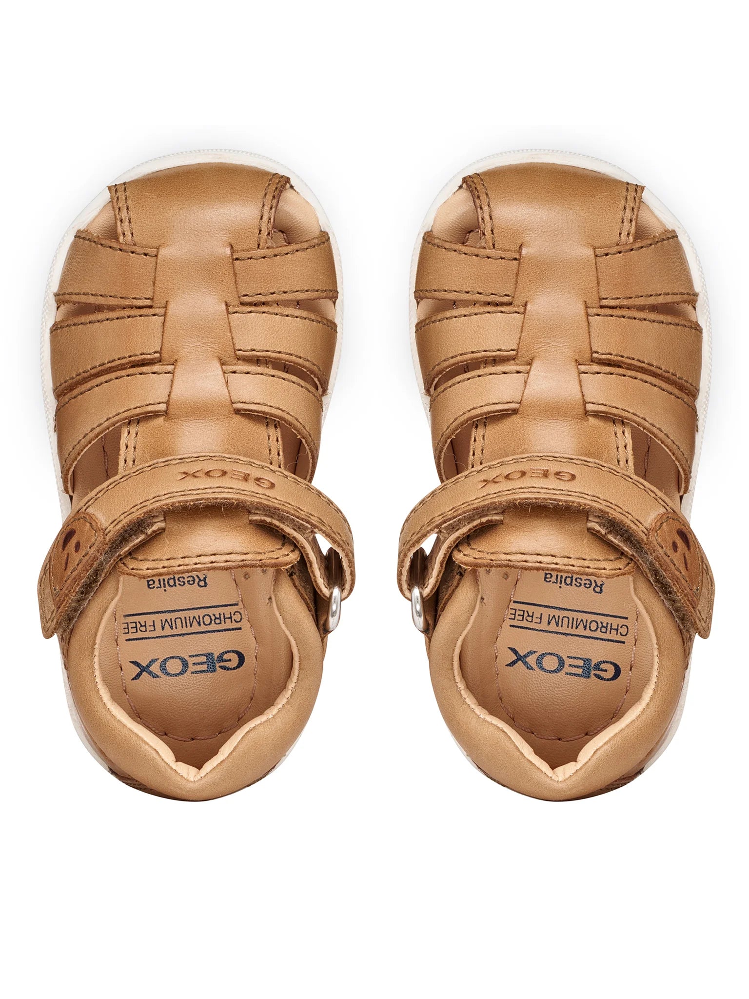 Geox sandale baieti Macchia Baby 18-26 Whisky