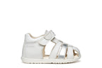 Geox sandale fete 18-26 Macchia White/Silver