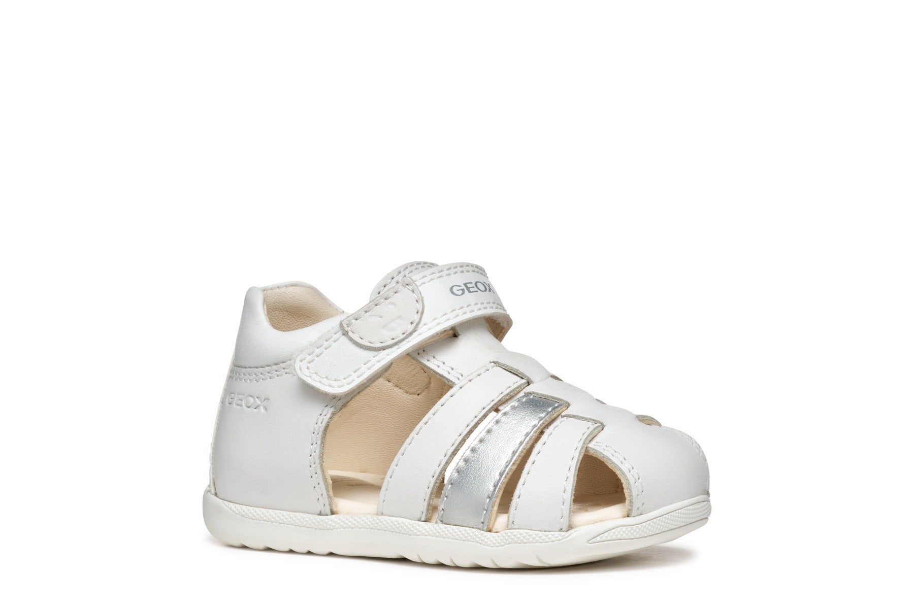 Geox sandale fete 18-26 Macchia White/Silver
