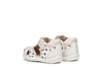 Geox sandale fete 18-26 Zapito White/Multicolor cu mamarute