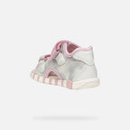 Geox sandale fete 19-26 Lupidoo Silver/Pink unicorn