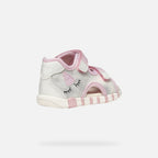 Geox sandale fete 19-26 Lupidoo Silver/Pink unicorn