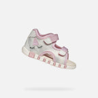 Geox sandale fete 19-26 Lupidoo Silver/Pink unicorn