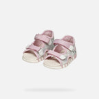 Geox sandale fete 19-26 Lupidoo Silver/Pink unicorn