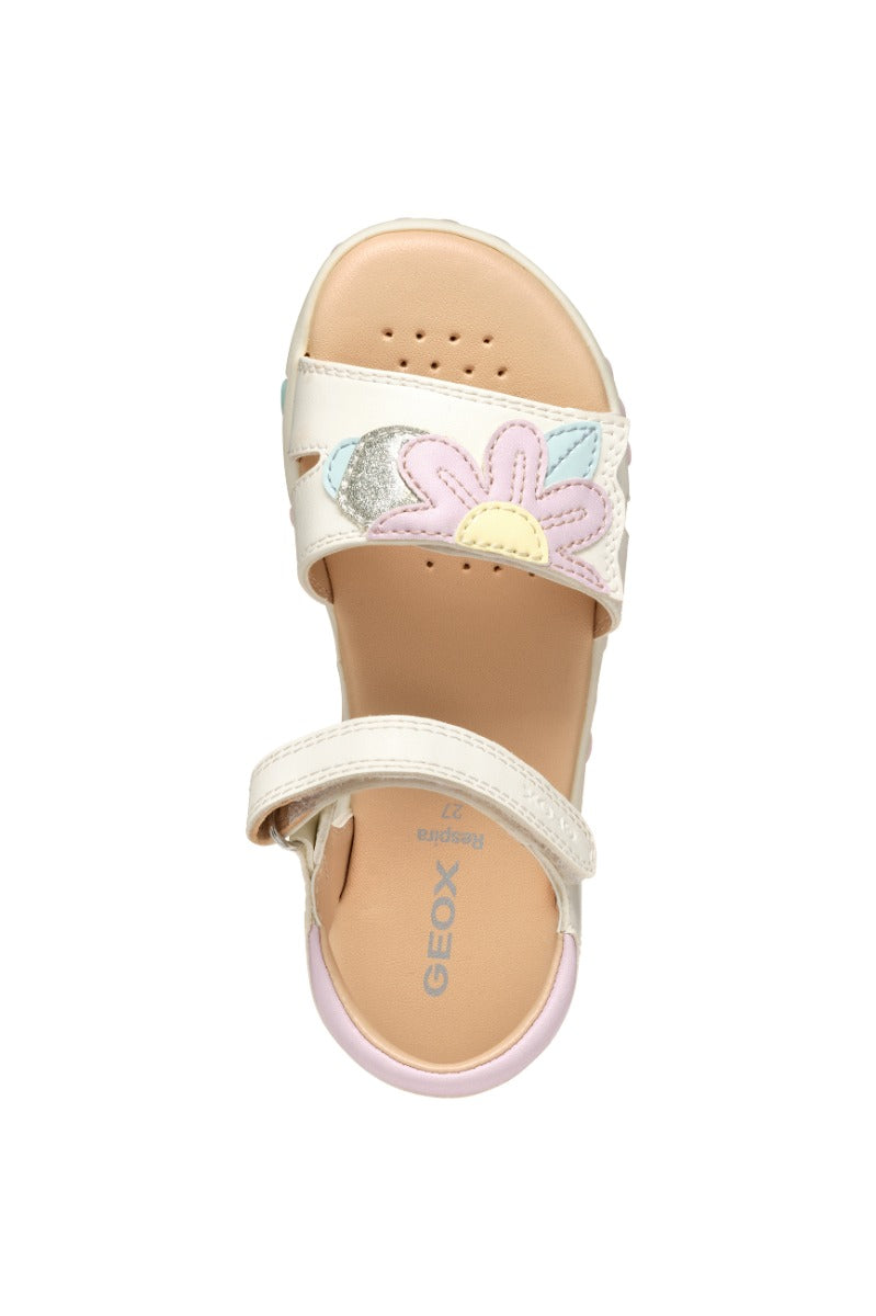 Geox sandale fete 32-33 Haiti White/Pink
