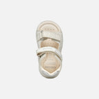 Geox sandale fete cu scai 18-26 Macchia White/Silver