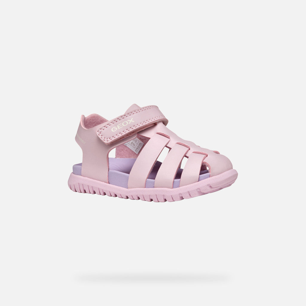 Geox sandale fete Fusbetto Quick Dry 20-27 Pink Imagine secundară a produsului