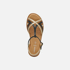 Geox sandale fete Karly 28-36 Black/Platinum