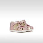 Geox sandale fete Macchia Baby 18-26 Light Rose cu inimioara