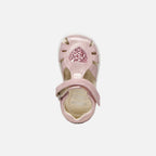 Geox sandale fete Macchia Baby 18-26 Light Rose cu inimioara