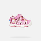 Geox sandale fete Multy Water-friendly 20-27 Dark Pink/Light Yellow