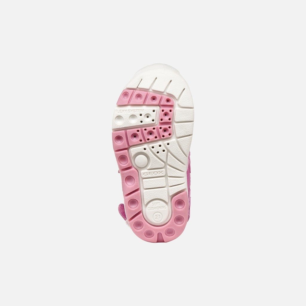Geox sandale fete Multy Water-friendly 20-27 Dark Pink/Light Yellow
