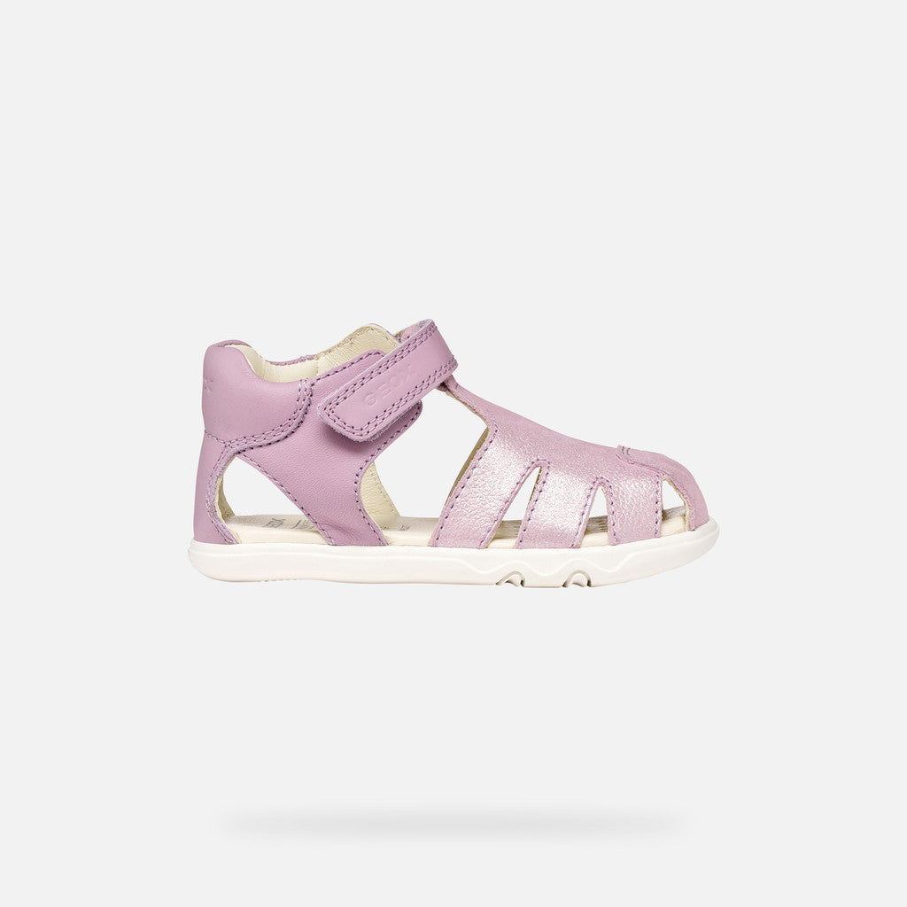 Geox sandale fete Barefoot Steppieup Baby 20-27 Lilac Imagine secundară a produsului