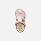 Geox sandale fete Barefoot Steppieup Baby 20-27 Lilac