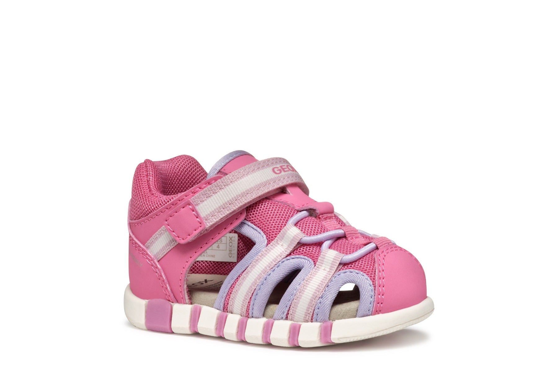 Geox sandale fete WATER FRIENDLY 18-26 Iupidood Dark Pink/Lilac Imagine principală a produsului