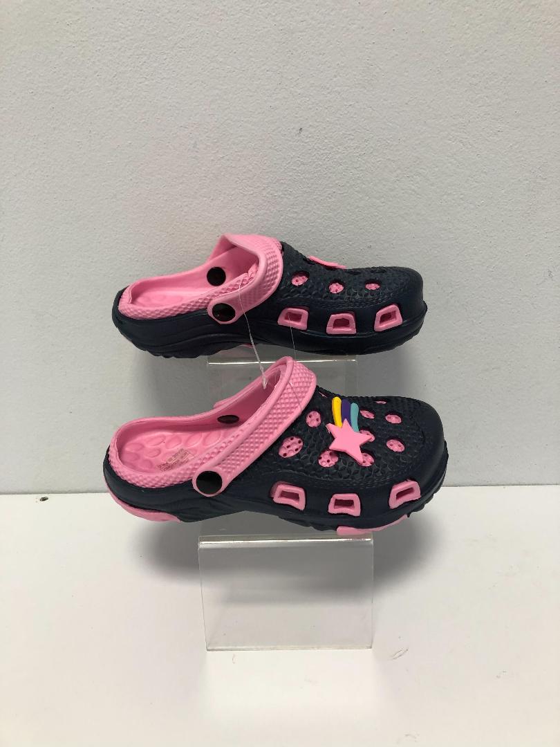 Giolan papuci fete tip saboti 30-35, Navy-Pink JHC22-GY2421C-1 Imagine principală a produsului