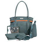 Babymoov Geanta mamici multifunctionala New Glitter Petrole